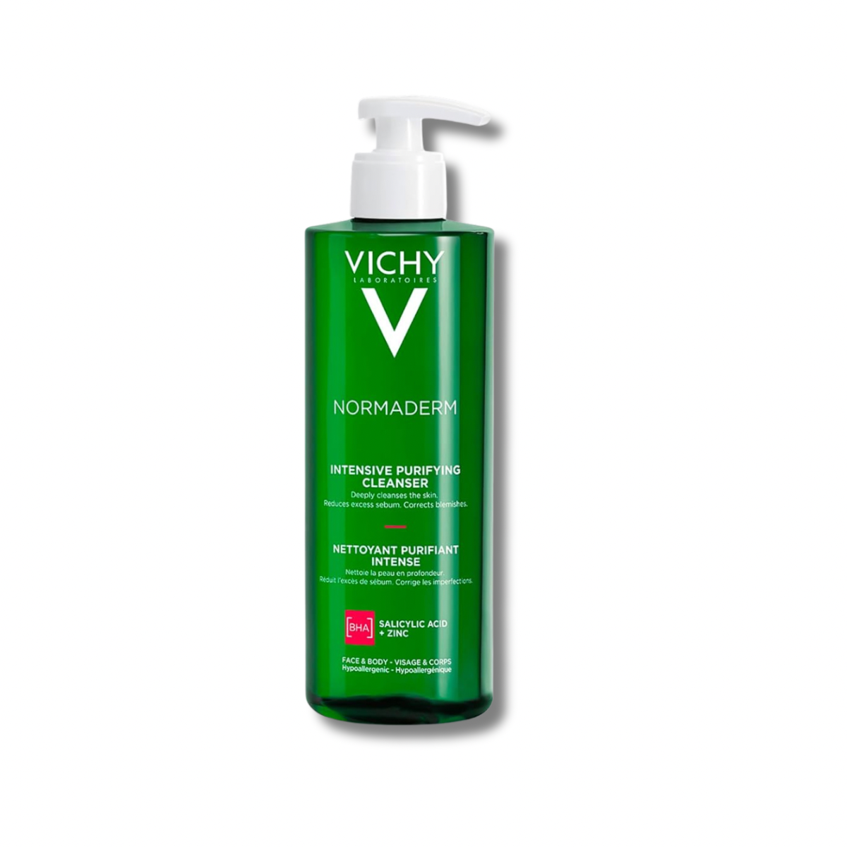 Vichy Normaderm Phytosolution Face Cleanser Gel for Oily/Acne Skin with Salicylic Acid 400ml